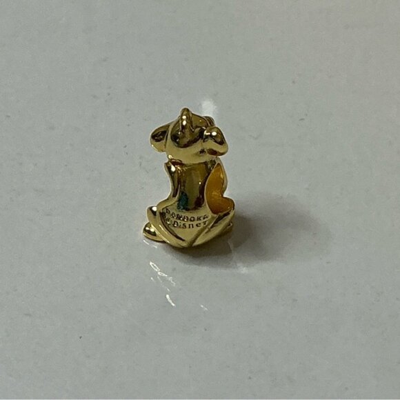🐘🐘 14K Gold Plated Sterling Silver Simba Charm - Picture 6 of 7